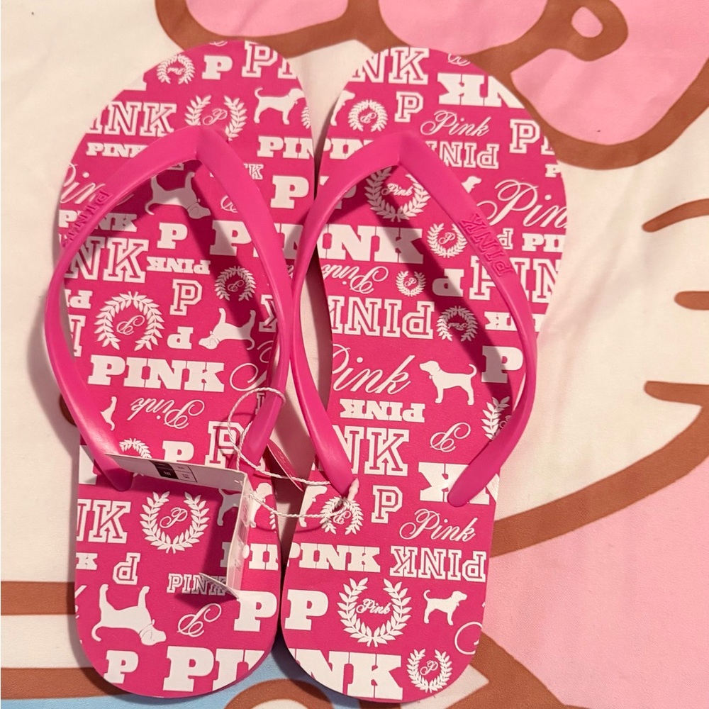 Victoria's Secret Pink Flip Flops